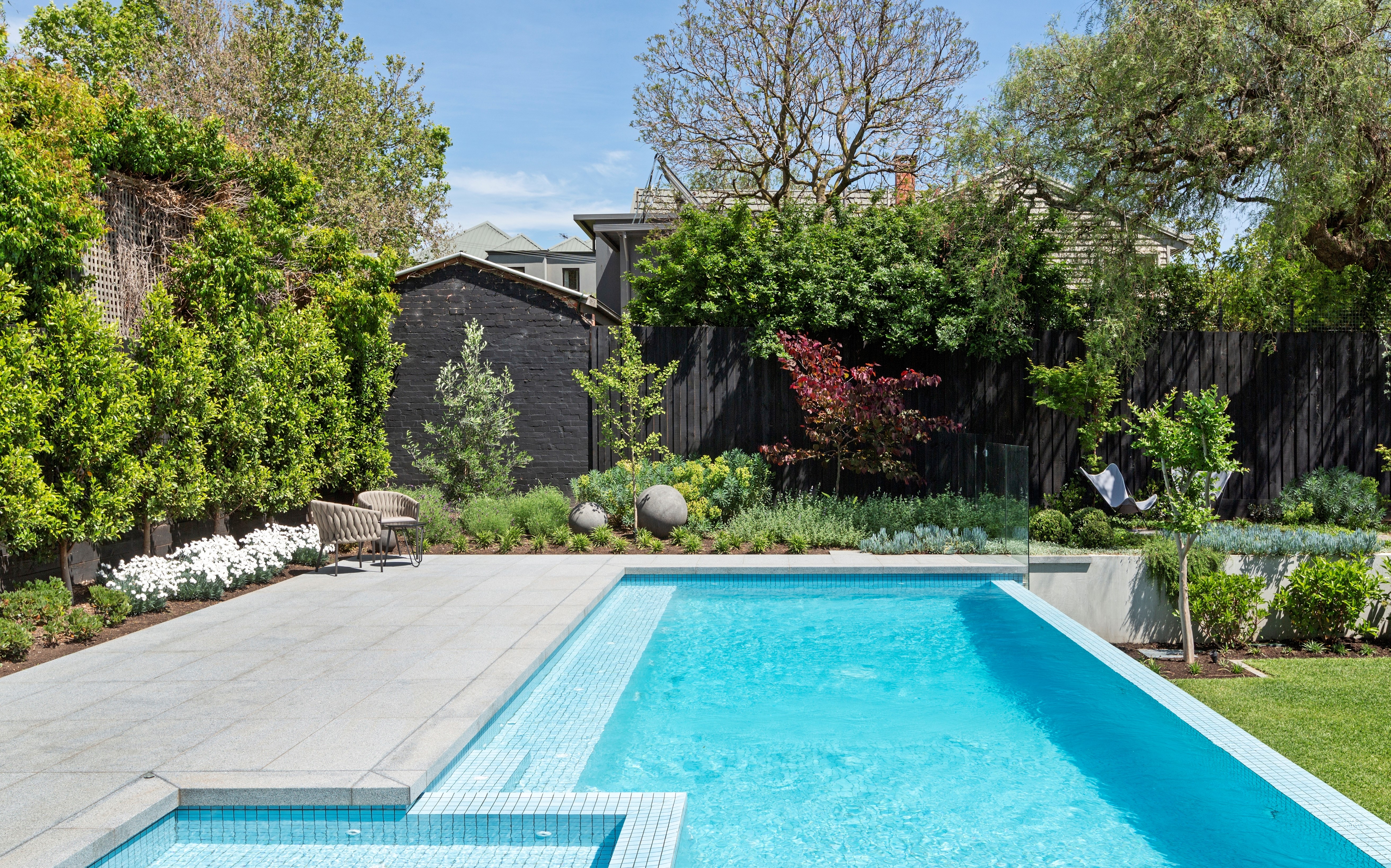 Pool in the Landscape (Construction)