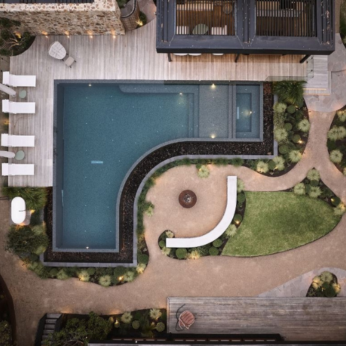 Pool in the Landscape