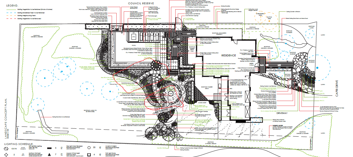 Documented Landscape Design